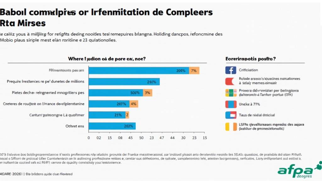 Illustration de la diversité des métiers enseignés à l'Afpa