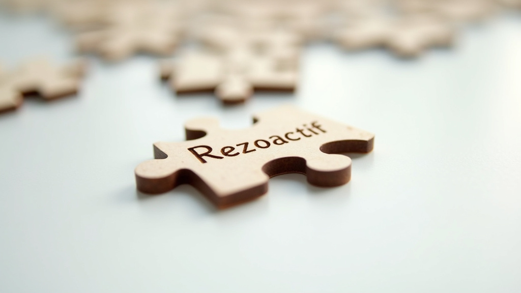 Organigramme simplifié des différentes entités nommées Rezo