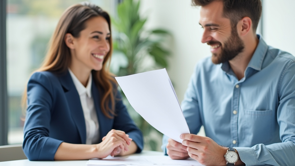 Conseiller aidant une personne à utiliser un ordinateur pour des démarches administratives