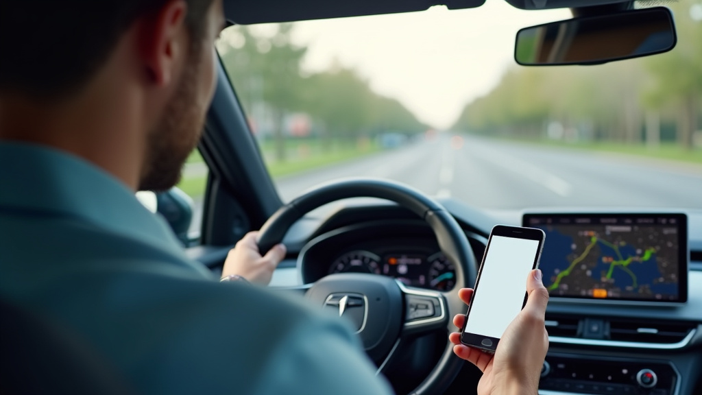 Cabine de camion SPL moderne avec écrans tactiles et systèmes de géolocalisation