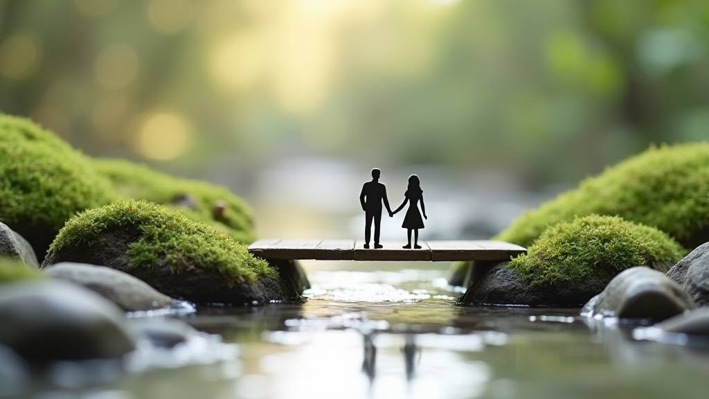 Couple discutant sérieusement sur un canapé