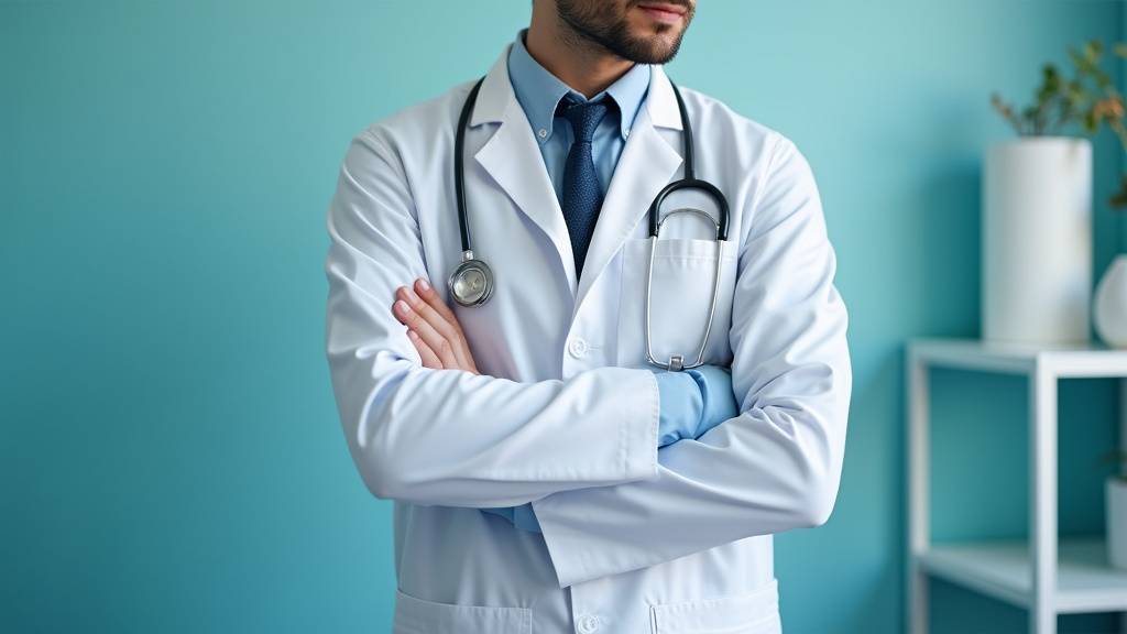 Dentiste travaillant dans un cabinet médical