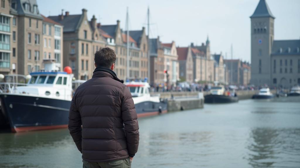 Candidat en entretien d'embauche à Dunkerque