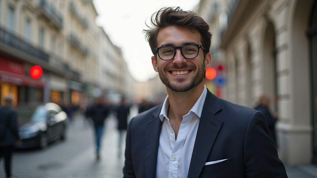 Étudiant gérant son temps entre études et travail