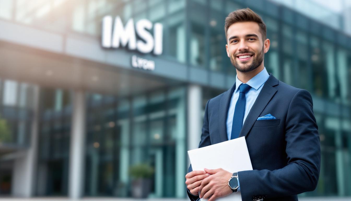 Étudiants en BTS immobilier suivant un cours en amphithéâtre