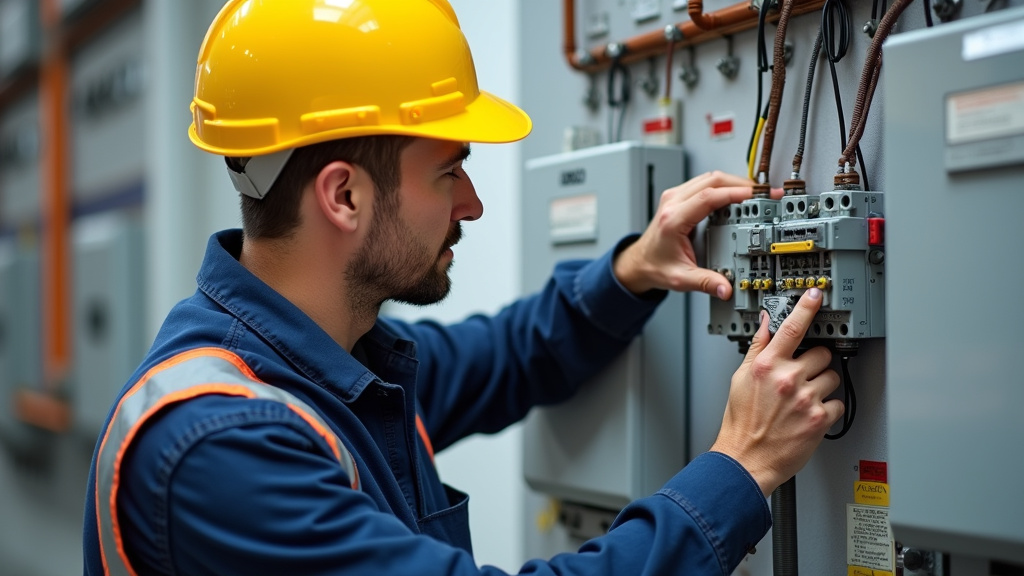 Évolution de carrière d'un électricien en France