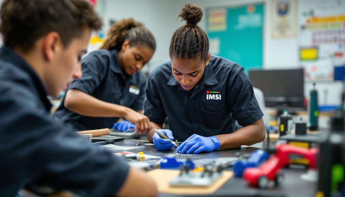 Étudiants en formation BTS Professions Immobilières