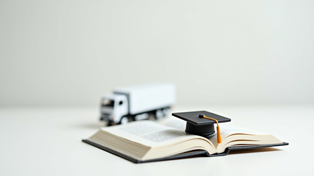 Camion poids lourd sur route avec chauffeur au volant