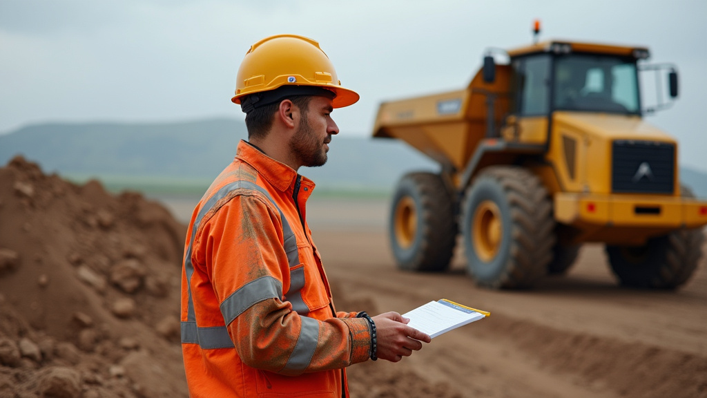 Grutier au travail sur chantier en 2025