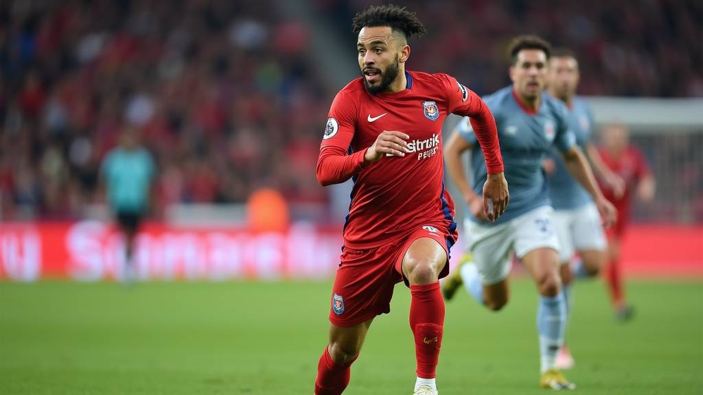 Jeunes joueurs de Ligue 2 en entraînement