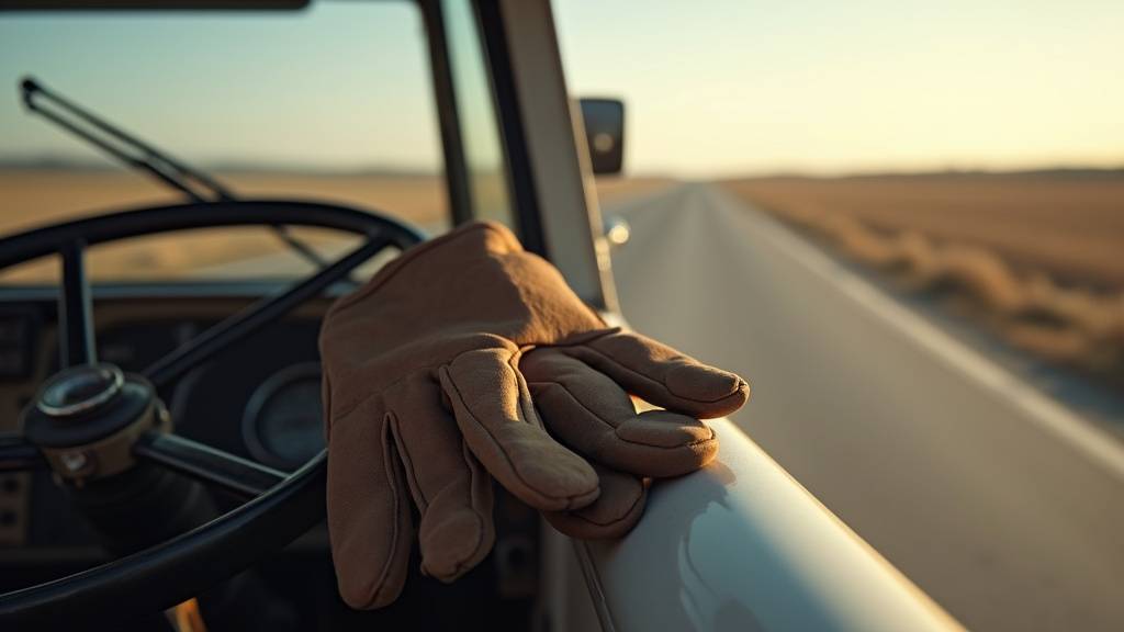 Candidat passant son permis poids lourd avec un instructeur