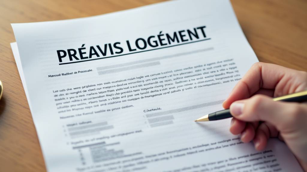 Illustration du délai de préavis à partir de la réception de la lettre