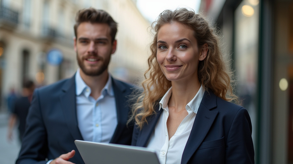 Étudiant recherchant un emploi sur ordinateur portable