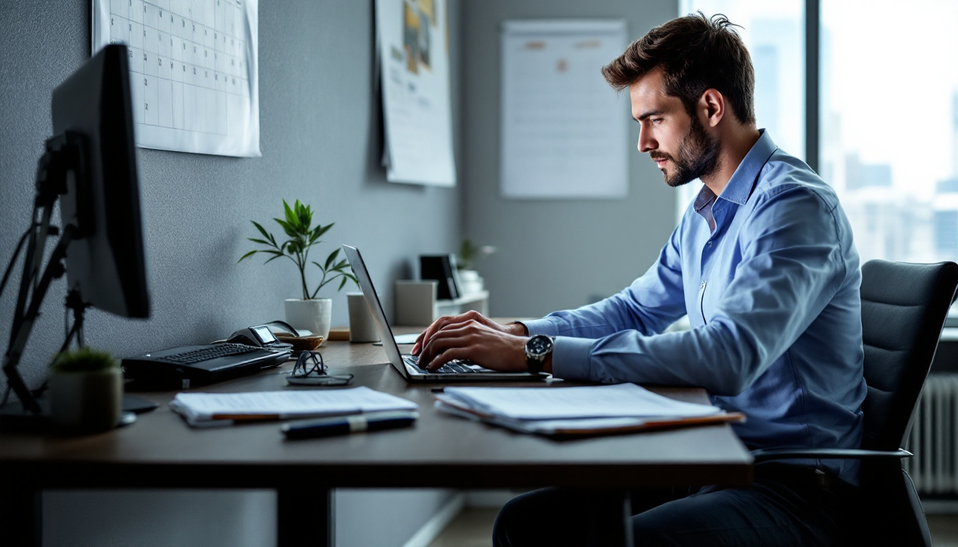 Chauffeur poids lourd consultant les documents pour renouveler son permis sur le site ANTS