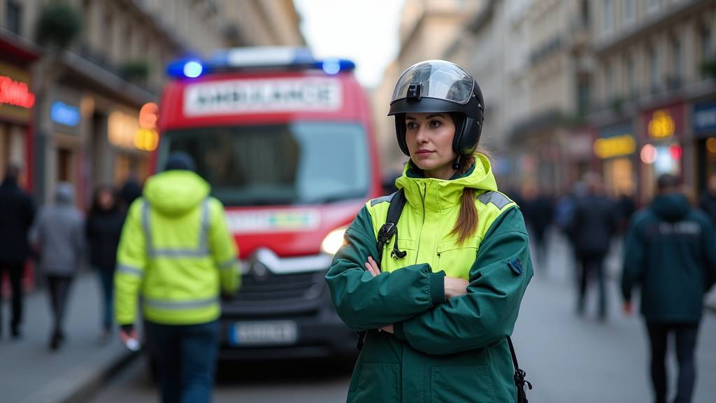 Carte de France des salaires moyens ambulanciers