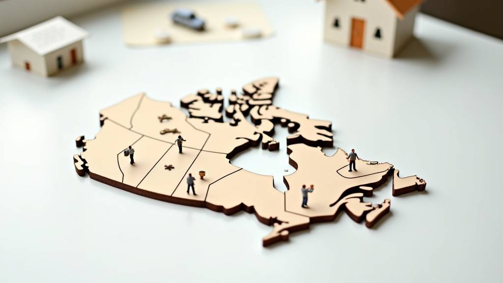 Skyline de Toronto et drapeau canadien