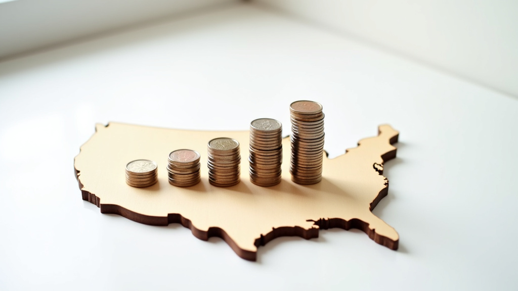 Skyline de New York avec drapeau americain