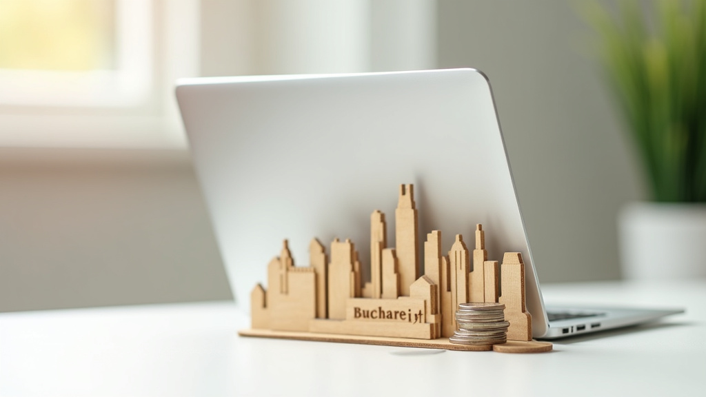 Panorama de Bucarest avec le Palais du Parlement